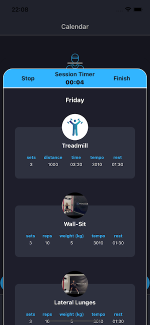 PerformEx Coaching Screenshot 2
