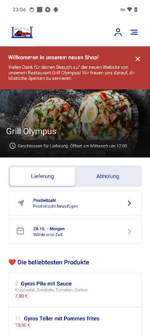 Grill Olympus Screenshot 2