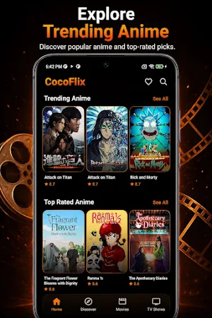 CocoFlix : Movies & TV Series Screenshot 0