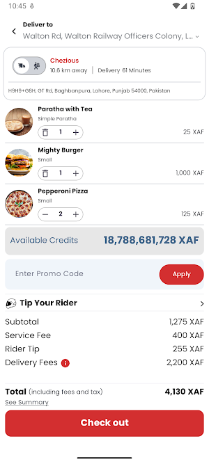 YaFi App Screenshot 3