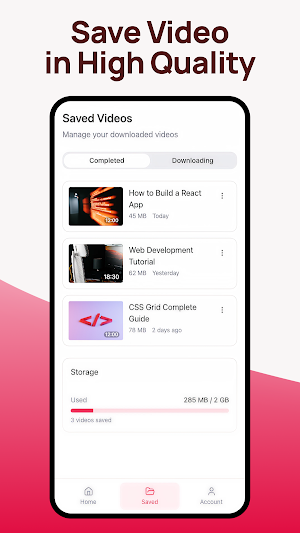 Video Downloader: Story Saver Screenshot 1