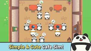 Panda Cafe - Idle Tycoon Screenshot 0