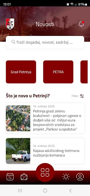 Moja Petrinja Screenshot 3