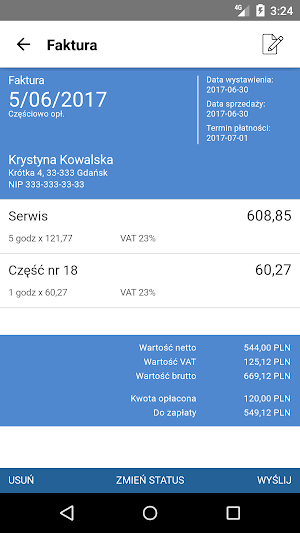 Fakturownia.pl Screenshot 2