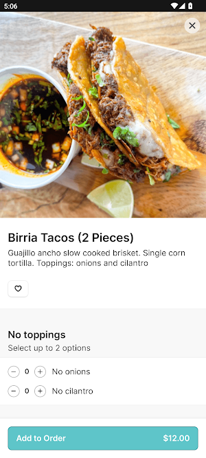 Lu Taqueria Screenshot 2