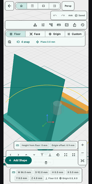 Quick3DModeling - CAD & Sculpt Screenshot 0