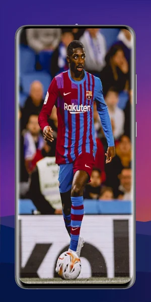 Ousmane Dembele 4K Wallpaper Screenshot 0
