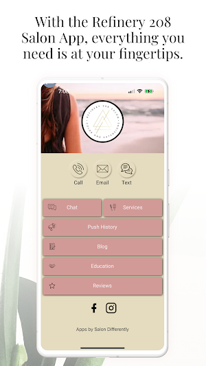 Refinery 208 Salon Screenshot 0
