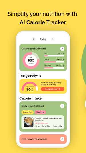 BiteCheck: AI Calorie Tracker Screenshot 0