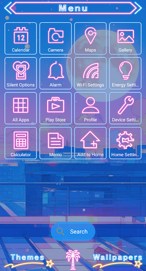 City Pop Theme +HOME Screenshot 1