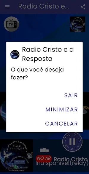 Radio Cristo e a Resposta Screenshot 0