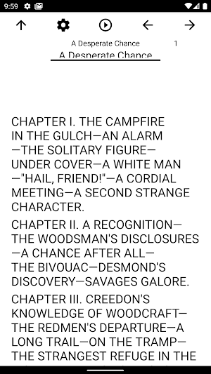 Book, A Desperate Chance Screenshot 0