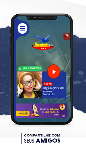 Rádio Liberdade de Piripiri Screenshot 2