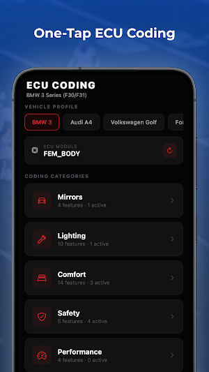 CarCoding: OBD2 Car Coding Screenshot 3