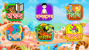 Kids Learn Bangla Alphabet Screenshot 0