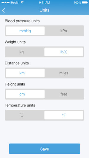 iHealth MyVitals Pro Screenshot 2