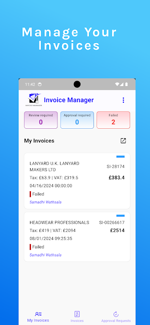Intellimorph Invoice Manager Screenshot 2