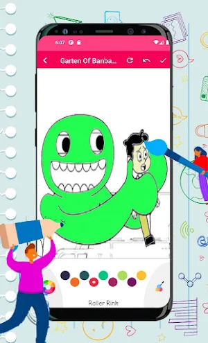 Garden of Banban Coloring Book Screenshot 3
