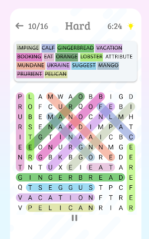 Word Search Puzzle - Free Word Game and Word fun Screenshot 0