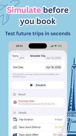 90/180 Day Tracker - Entorii Screenshot 2