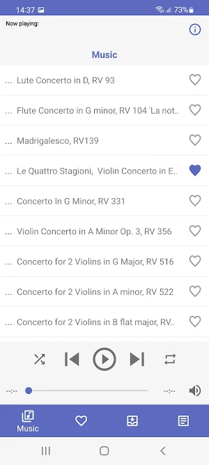 Antonio Vivaldi Music Works Screenshot 1