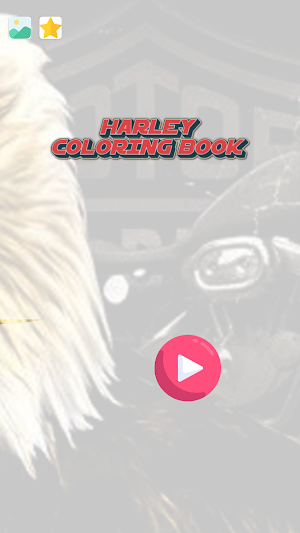 harley coloring book Screenshot 2