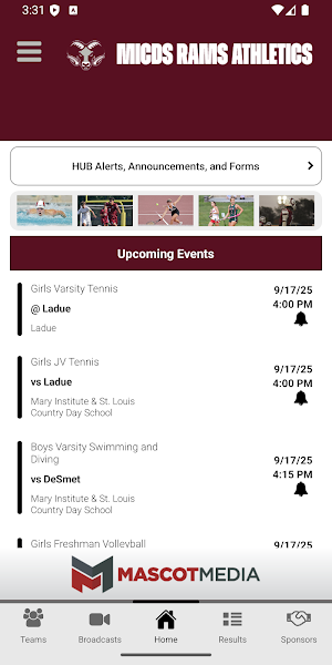 MICDS Athletics Screenshot 1