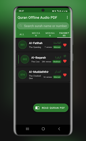 Quran Offline Audio PDF Screenshot 2