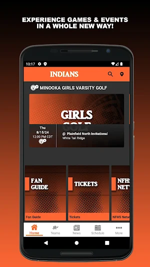 Minooka High School Athletics Screenshot 0