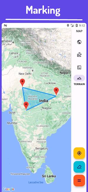 GPS Land Survey Measurement Screenshot 3