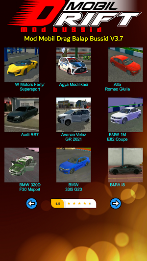 Mod Bussid Mobil Drift Screenshot 2