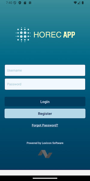 HorecApp Screenshot 0