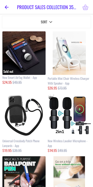 LuxGadget App Screenshot 1