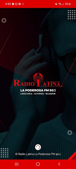 Radio Latina La Poderosa 90.1 Screenshot 0