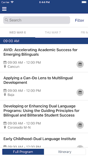 NABE 2019 Screenshot 1