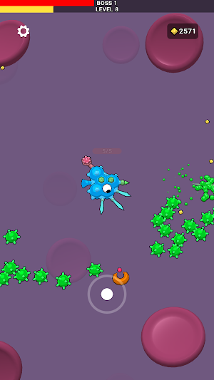Cell Warrior Screenshot 1