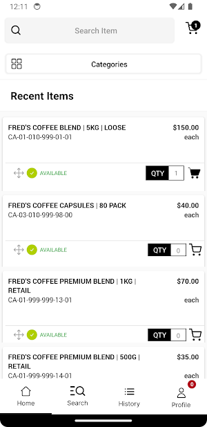 COFFEE ALLIANCE Screenshot 1