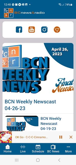 BC News & Radio Screenshot 0