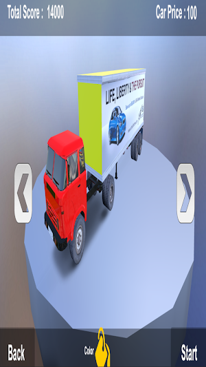 truck driver: parking master Screenshot 0