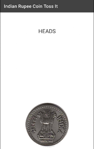 Indian Rupee Coin Toss It Screenshot 1