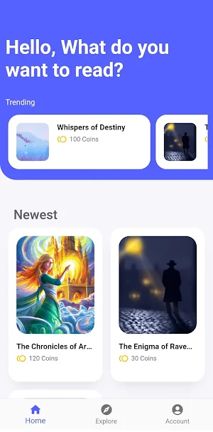Noiv - Mini Novel Screenshot 0