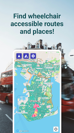 Route4U wheelchair navigation Screenshot 0