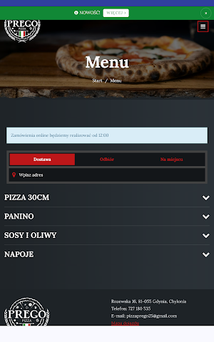 Prego Pizza Screenshot 2