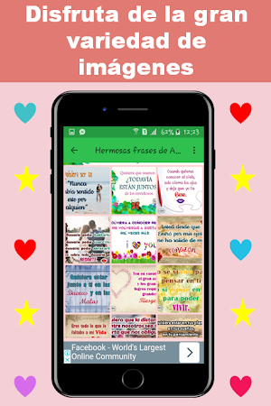 Frases de Amor Bonitas con Imagenes Screenshot 0