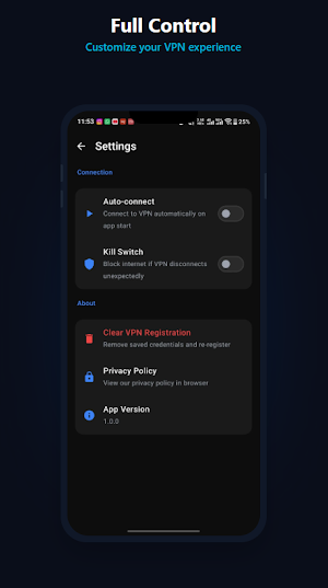 Cobalt VPN Screenshot 0