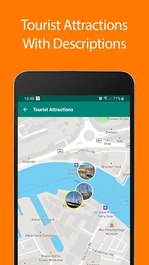 Bristol Offline Map and Travel Guide Screenshot 0