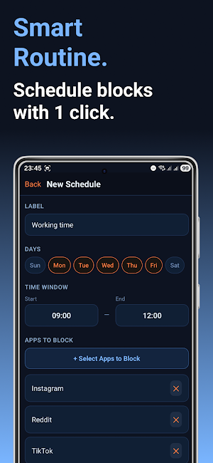 Bloqr - App & Website Blocker Screenshot 3