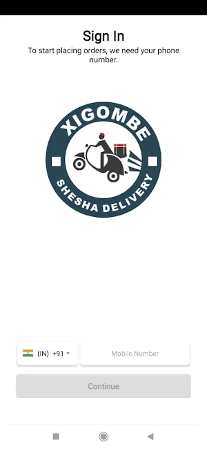 Xigombe Shesha Delivery Screenshot 2
