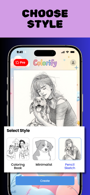 Colorify: Coloring Book Maker Screenshot 2
