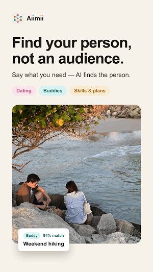 Aiimii: AI Dating & Friends Screenshot 1
